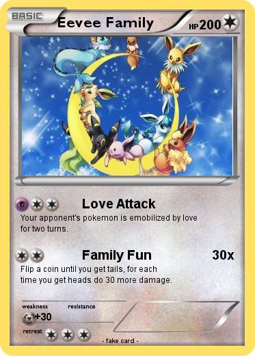 Pokemon Eevee Family