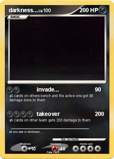 Pokemon darkness...