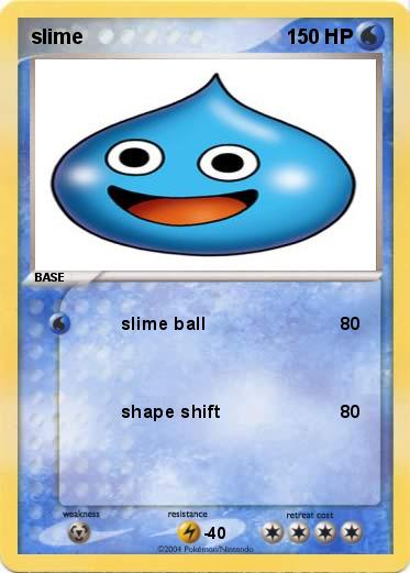 Pokemon slime