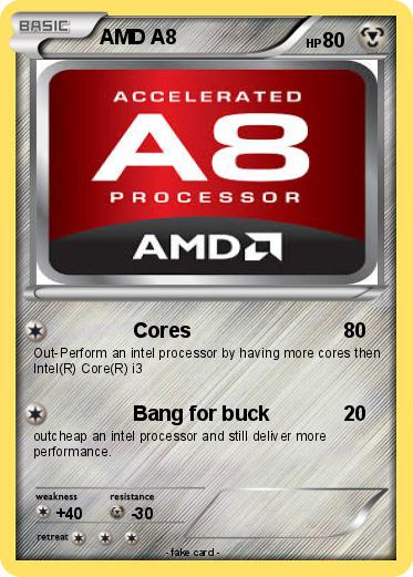 Pokemon AMD A8
