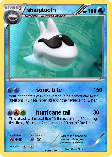 Pokemon sharptooth