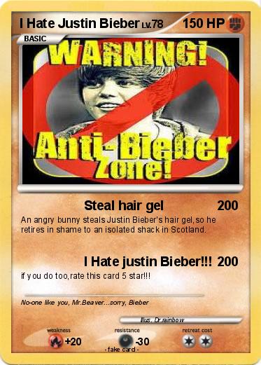 Pokemon I Hate Justin Bieber