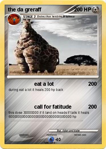 Pokemon the da greraff