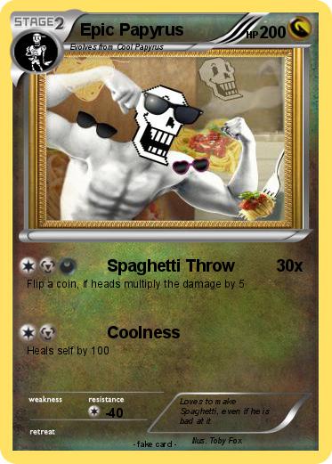 Pokemon Epic Papyrus