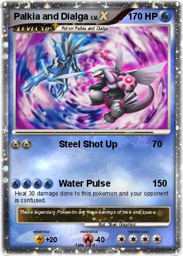 Pokemon Palkia and Dialga