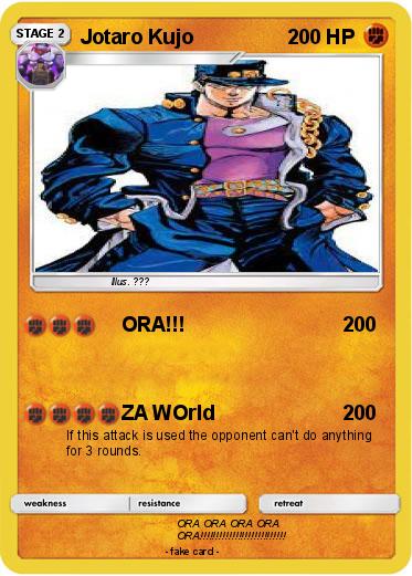 Pokemon Jotaro Kujo