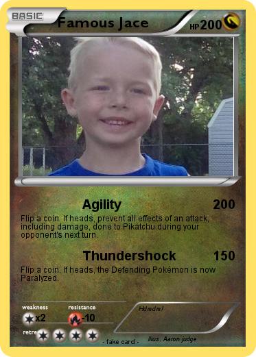 Pokemon Famous Jace