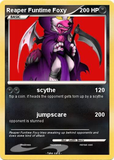 Pokemon Reaper Funtime Foxy