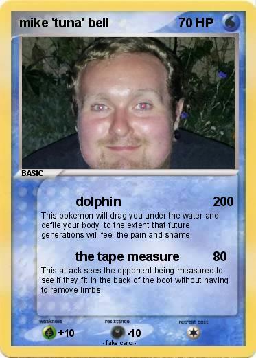 Pokemon mike 'tuna' bell