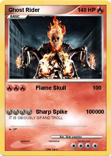 Pokemon Ghost Rider