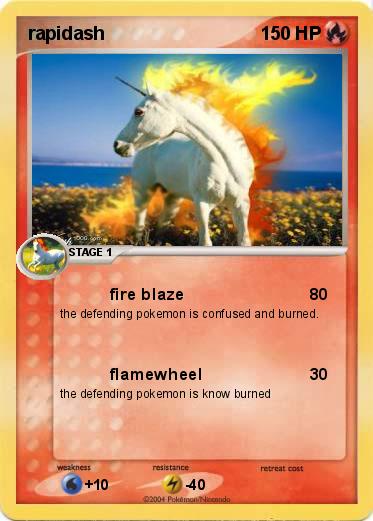 Pokemon rapidash 