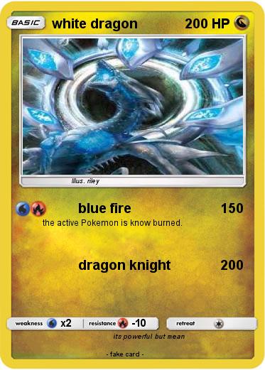 Pokemon white dragon