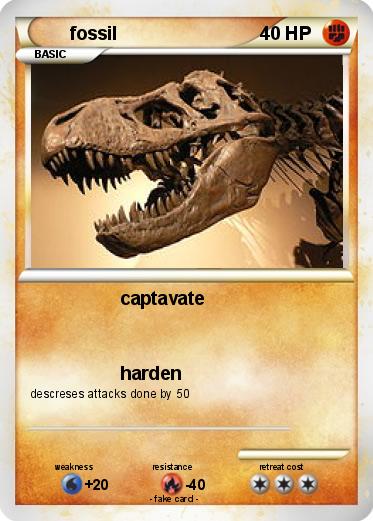 Pokemon fossil