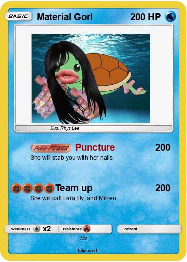 Pokemon Material Gorl