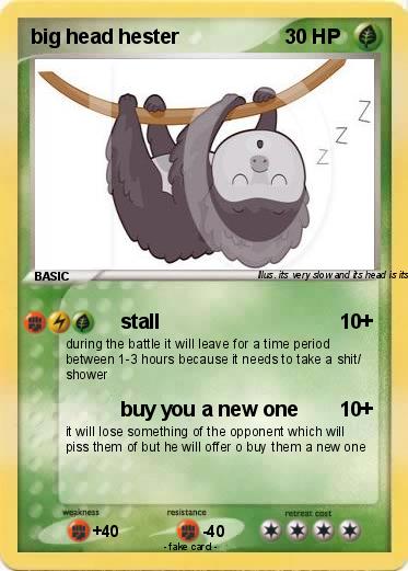 Pokemon big head hester