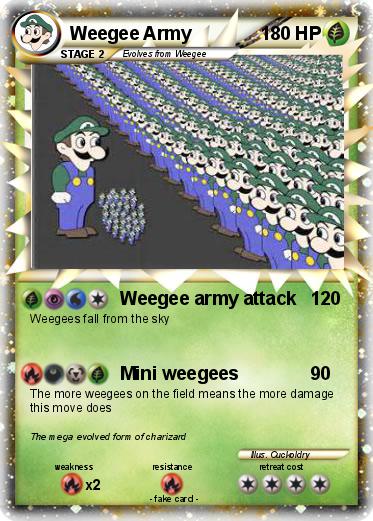 Pokemon Weegee Army