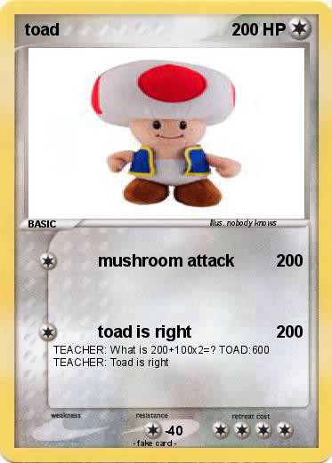 Pokemon toad
