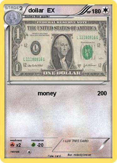 Pokemon dollar  EX