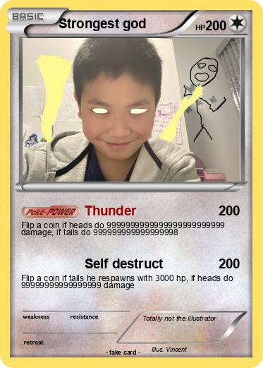 Pokemon Strongest god