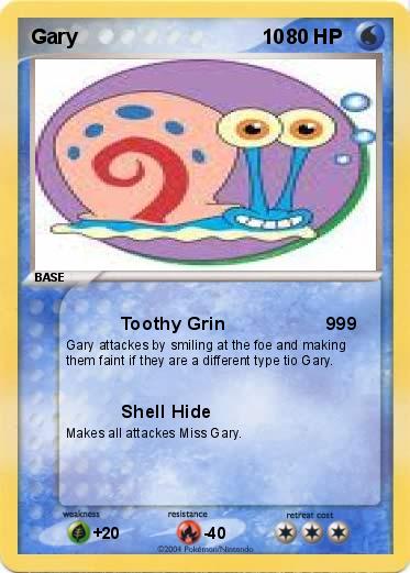 Pokemon Gary                                 10   