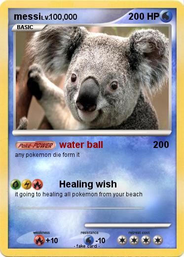 Pokemon messi