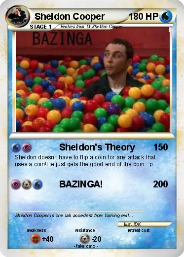 Pokemon Sheldon Cooper