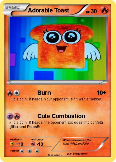 Pokemon Adorable Toast