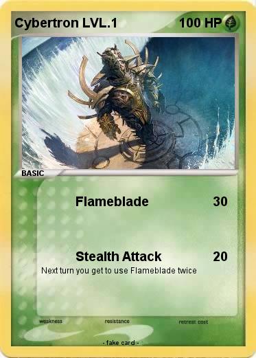 Pokemon Cybertron LVL.1