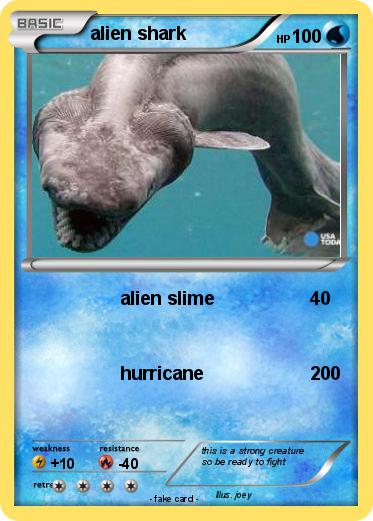 Pokemon alien shark
