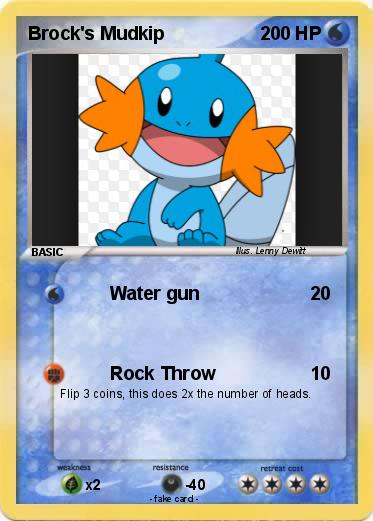 Pokemon Brock's Mudkip