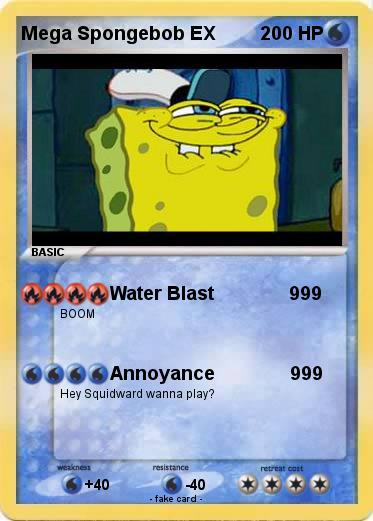 Pokemon Mega Spongebob EX