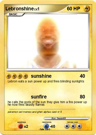 Pokemon Lebronshine