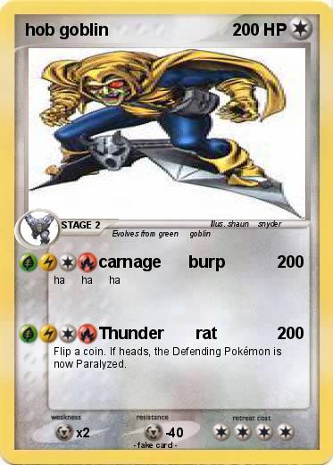 Pokemon hob goblin