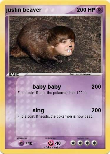 Pokemon justin beaver