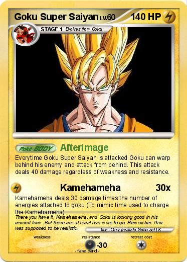 Pokemon Goku Super Saiyan