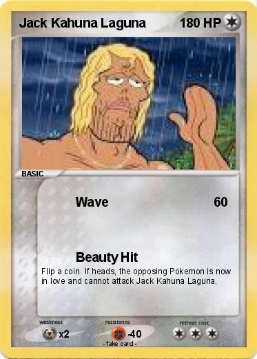 Pokemon Jack Kahuna Laguna