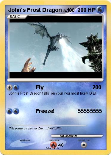 Pokemon John's Frost Dragon