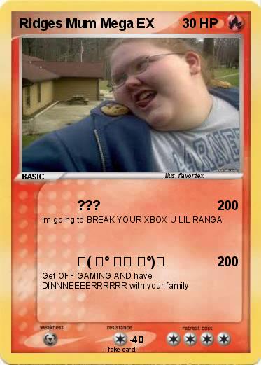 Pokemon Ridges Mum Mega EX