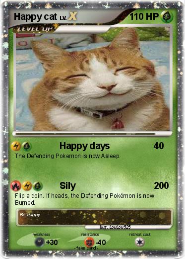 Pokemon Happy cat