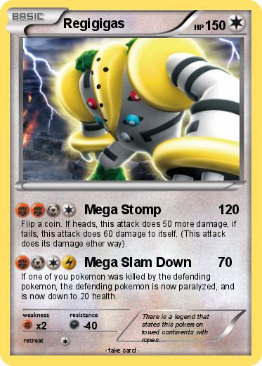 Pokemon Regigigas