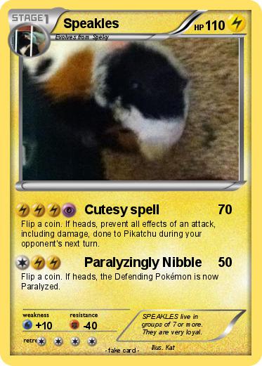 Pokemon Speakles
