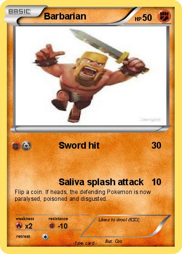 Pokemon Barbarian
