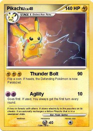 Pokemon Pikachu