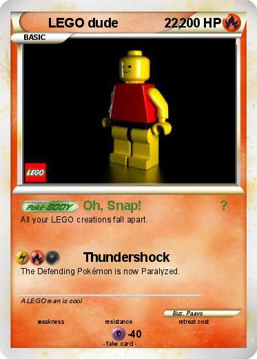Pokemon LEGO dude             22,
