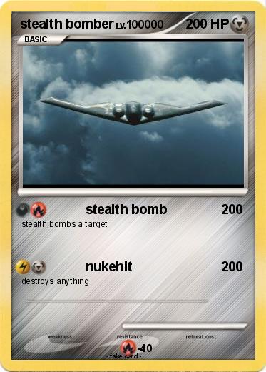 Pokemon stealth bomber
