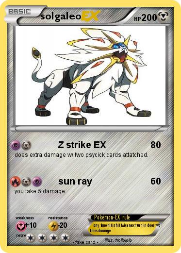 Pokemon solgaleo