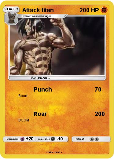 Pokemon Attack titan