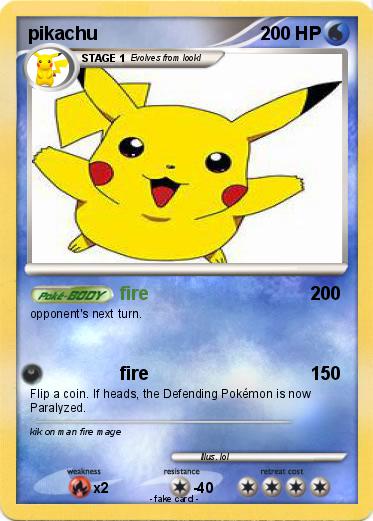 Pokemon pikachu