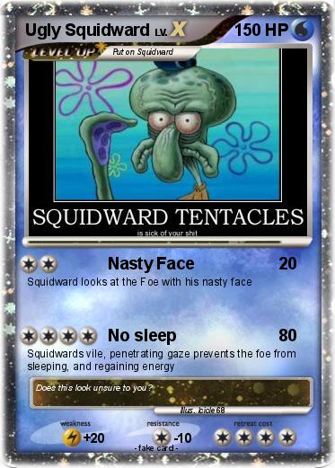 Pokemon Ugly Squidward