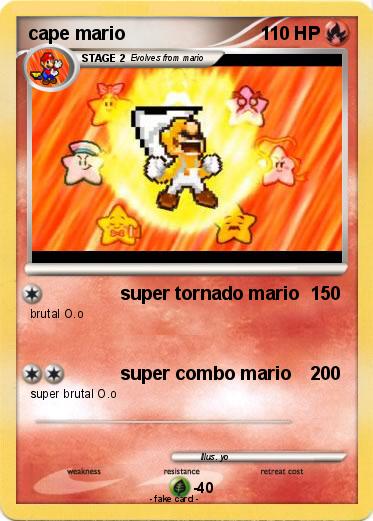 Pokemon cape mario